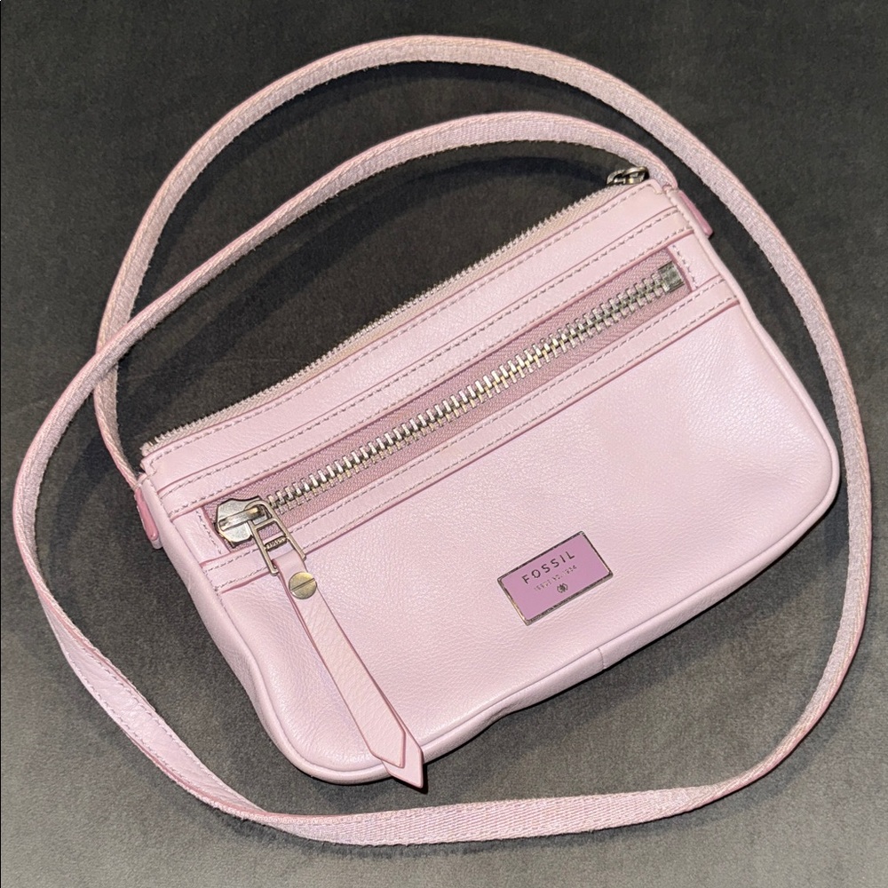 Fossil Lavender Crossbody Bag